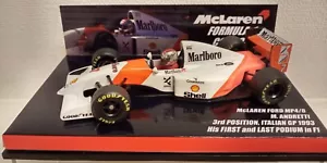 CONVERSIONE 1:43 MINICHAMPS MCLAREN FORD MP4/8 1993 GP ITALIANO ANDRETTI 3° - Foto 1 di 4