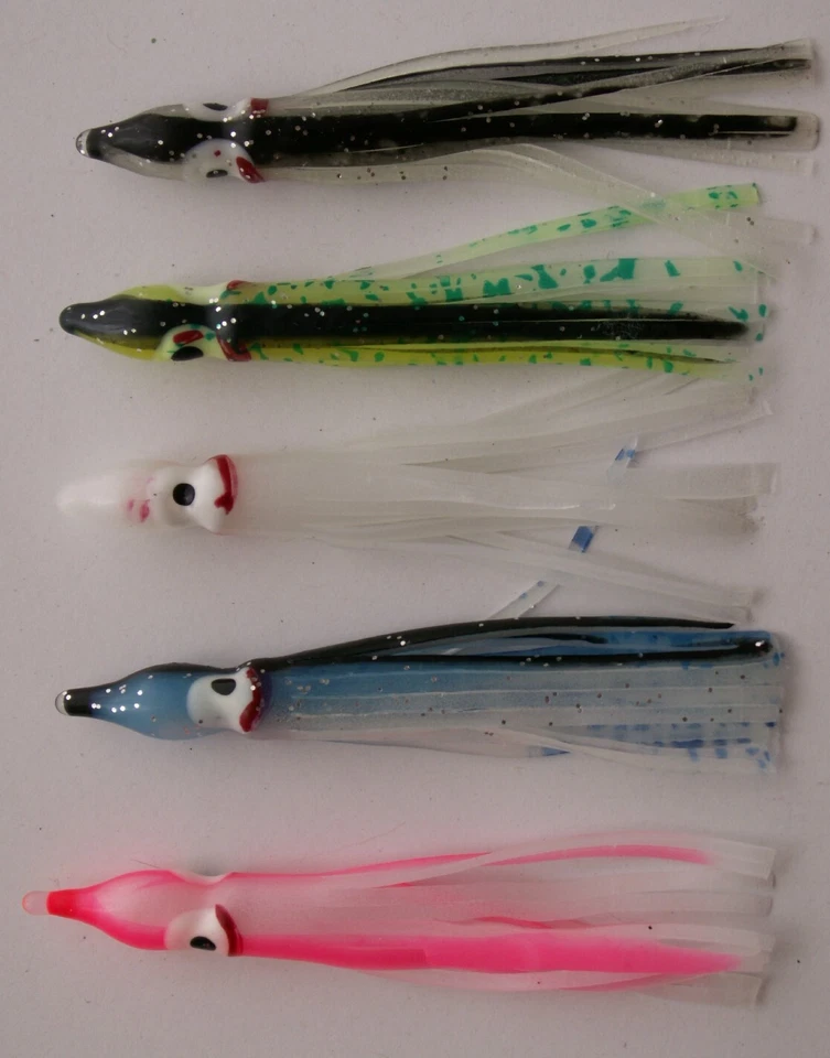 Behr Oktopus UV-Aktiv Meeresköder Norwegen Dorsch Gummiköder Angeln - Bild 1 von 1