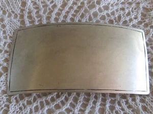 Sehr Schoene Haarspange Silberoptik Viereckige Form - Bild 1 von 1