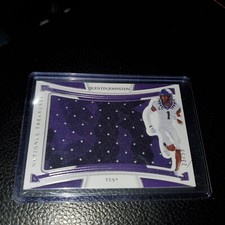 2023 Panini National Treasures Collegiate /99 Quentin Johnston Patch