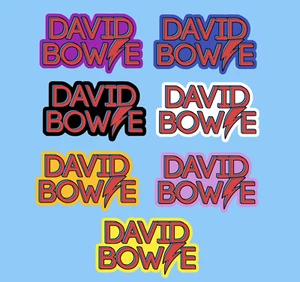 David Bowie Sticker Decal - Picture 1 of 8