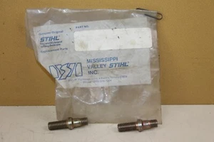(2) Stihl Shoulder Bar Stud BOLT New Old Stock Genuine OEM 1124 664 2400 - Picture 1 of 5