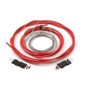 Clarks Brake and Gear Cable Kit Stainless Steel for MTB Hybrid Road Bikes Red - Picture 1 of 5