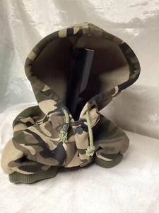 Anima Army Green Camouflage Drawstring HoodieSudadera , Grande Nuevo con etiquetas - Imagen 1 de 7