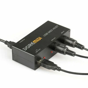 Doremidi UMH-10 Universal Standard USB MIDI Host Box MIDI Interface 16 Channels - Picture 1 of 8
