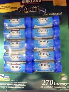Kirkland Signature Quit2 2mg Lozenge Mint 270 Count. - Picture 1 of 1