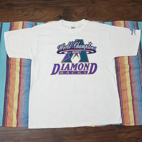 Arizona Diamondbacks VTG 2001 WS champs Unisex T-Shirt S-3XL Gift for fans Cover