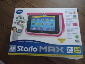 Vtech Storio Max 7.0" 8 GB Kinder-Tablet - Rosa + Spiel "Sofia die Erste" - Bild 1 von 7
