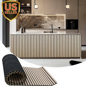 94.5 X 23.6 in Acoustic Wood Wall Panels,3D Flexible Soundproof Wall Panels,W... - Picture 1 of 8