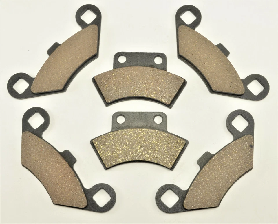 Pastillas de freno delanteras traseras Polaris Big Boss 400L 6x6 1994-1997 Foto 1 de 1
