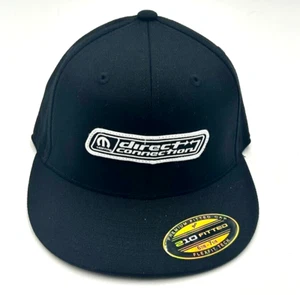 New Mopar Direct Connection Black Logo Black Small Medium Baseball Cap Hat - Picture 1 of 3