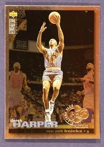 1995-96 Collector's Choice Player's Club Platinum #14 Derek Harper NMMT to MINT - Picture 1 of 2