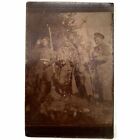 Original WW1 Photo Group of Imperial Russian Soldiers on Eastern Front - HU30