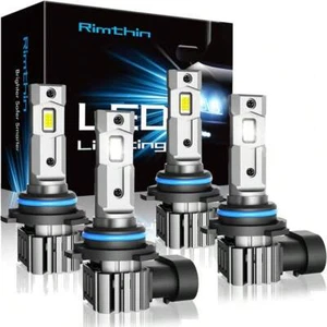 9005/HB3 9006/HB4 LED Bulb Combo, 120W 32000LM Cold White, Plug - Play, 4 - Pack - Picture 1 of 21