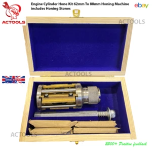 Zylinder Motor Hone Kit 62mm bis 88mm Honmaschine inkl. Honsteine 4 - Bild 1 von 18