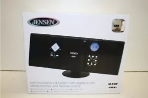 Jensen JEN-JMC-180A Wall Mountable Alarm/CD Player/Music System Remote Black - Picture 1 of 6