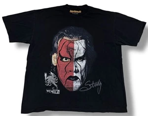 Vintage WWE WWF Sage Garments Sting WCW/NWO T-Shirt Gr. XL AOP Retro doppelseitig - Bild 1 von 6