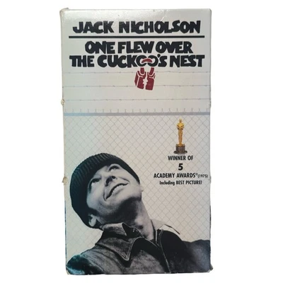 One Flew Over the Cuckoos Nest (VHS, 2001) - Image 1 of 4