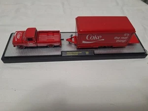 NEW1 M2 Machines Coca Cola Coke 1969 Ford F-250 Ranger & 1949 Mercury Custom - Picture 1 of 5