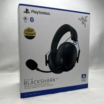 Razer - BlackShark V3 Auriculares Inalámbricos Sobre la Oreja para Juegos para Playstation - NUEVO Foto 1 de 4