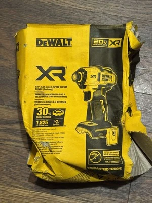 DEWALT DCF845B 20V MAX XR Impact Driver, Brushless, 1/4", 3-Speed - Tool Only - Image 1 of 4