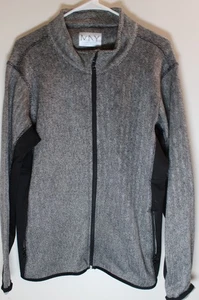 Andrew Marc NY Damen große Reißverschluss Jacke Fleece Hahnentritt Sportbekleidung XL - Bild 1 von 7