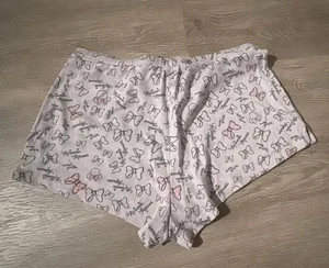 Pyjamashorts Damen Schmetterlingsmuster - Bild 1 von 3