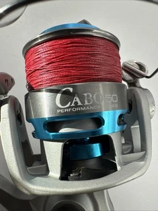 Carrete giratorio de agua salada Quantum Cabo CSP50 PTSE 8BB 8 PT algo de corrosión - Imagen 1 de 17