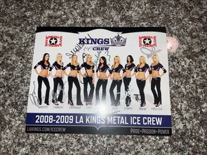 Los Angeles Kings Cheerleaders handsigniertes signed Foto 8x10 2008-09 Ice Crew. - Bild 1 von 6