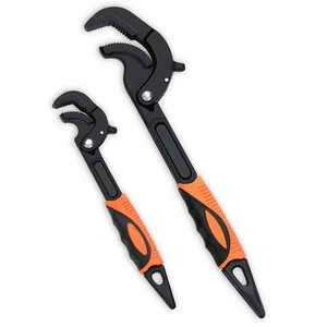 2 Stück Rohrzangen-Set, 10” und 15” selbsteinstellender Schraubenschlüssel - Bild 1 von 7