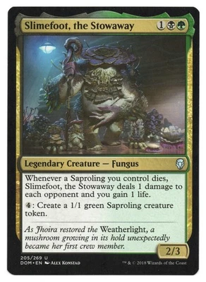 MTG Slimefoot, the Stowaway | #205 Dominaria | English - Image 1 of 2