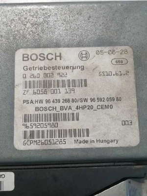 HW9643926680 centralina cambio automatico PEUGEOT 407 SW ST CONFORT 2004 1173138 - Immagine 1 di 4