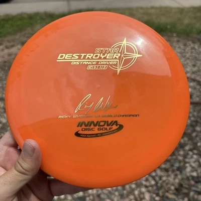 Innova Star Destroyer Ricky Wysocki 2x Campeón del Mundo - Naranja con Sello Dorado 175g Foto 1 de 4