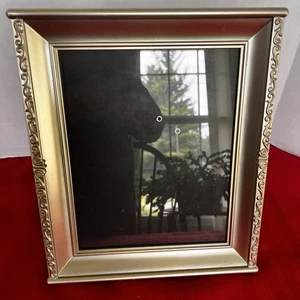 8x10 Gold Bilderrahmen ausgefallenes Dekor goldfarben - Bild 1 von 7
