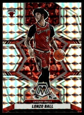 2021-22 Panini Mosaic PRIZM Lonzo Ball Chicago Bulls #33 - Image 1 of 2