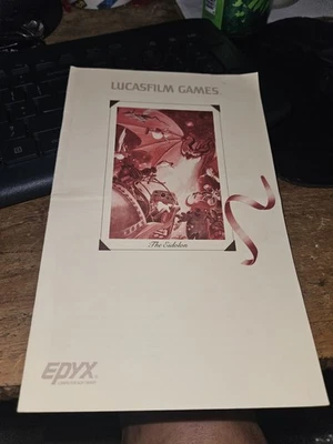 HTF 1985 LUCASFILM GAMES THE EIDOLON EPYX INSTRUCTION MANUAL ONLY COMMODORE 64 - Image 1 of 2