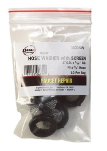 Danco 36335W Durable Rubber Black Hose Washer 1 x 9/16 x 5/8 in. - Picture 1 of 1