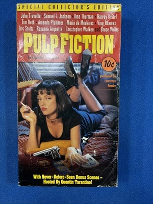 Pulp Fiction (VHS, 1996, Special Collectors Edition) - Image 1 of 4