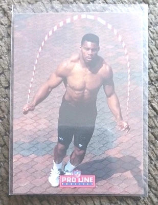 HERSCHEL WALKER - 1993 Pro Line #597 Classic 3 of 9 NFL - Great Condition ! - Image 1 of 2