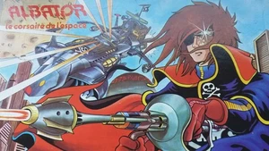 Coffret Jeux tampons Albator le corsaire de l' espace 1979 Complet - Imagen 1 de 8