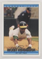 1992 Donruss Rickey Henderson #193 HOF
