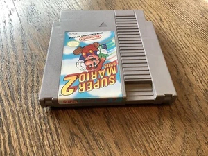 Super Mario Bros. 2 (Nintendo NES, 1988) Used Classic Fun Nice Free USA Shipping - Picture 1 of 2