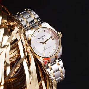 TISSOT Swiss Quartz Women's Watch Steel Strap Fashion T035.210.11.011.00 - Picture 1 of 12