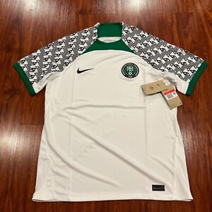 2022-23 Men’s Nike Breathe Nigeria National Team Away Soccer Jersey Large L