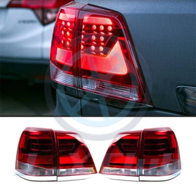 1 par de luces traseras LED para Toyota Land Cruiser LC200 2008-15 Foto 1 de 4