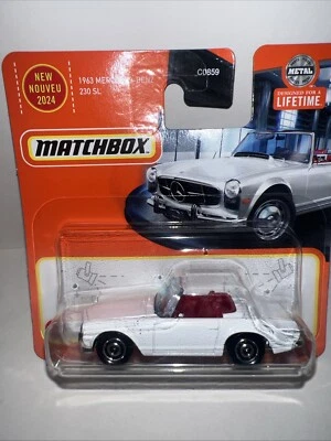 Matchbox - 1963 MERCEDES BENZ 230SL White 2024  - Image 1 of 4