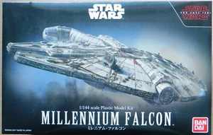 Bandai Millennium Falcon 1/144 Scale Plastic Model Kit Star Wars TLJ - Picture 1 of 5