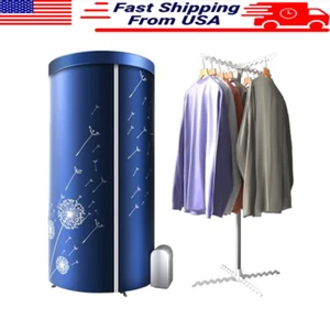 Portable Electric Clothes Dryer 1000W Space Saving Mini Dryer 28lbs Drying Rack - Picture 1 of 7