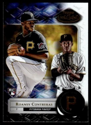 2022 Topps Gold Label CLASS 3 Roansy Contreras Pittsburgh Pirates - Image 1 of 2