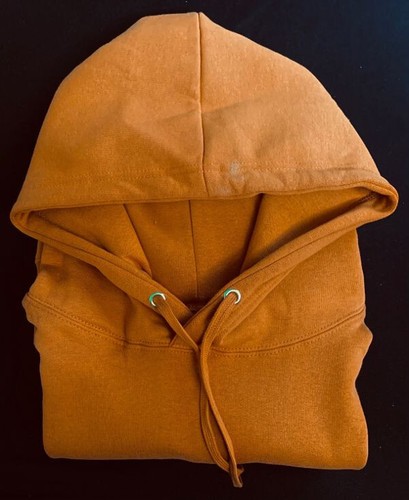 VETEMENTS Pullover cavaliere bianco felpa con cappuccio cotone poli pile taglia XXL nuovo